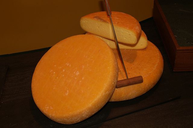 Not the "Point of Origin," cheese but a similar washed-rind variety